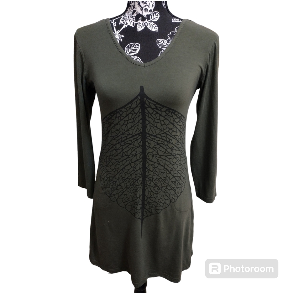 Gypsy Rose V-Neck Long Sleeve Dress